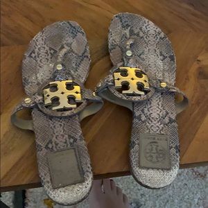 Snake Tory Burch Sandals